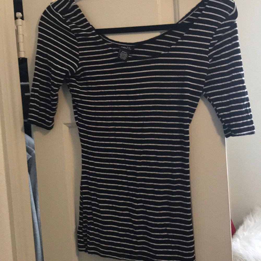 Rue 21 Striped Shirt. Size Small